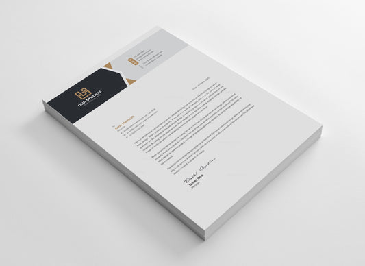 Company Letter Head Design & Print